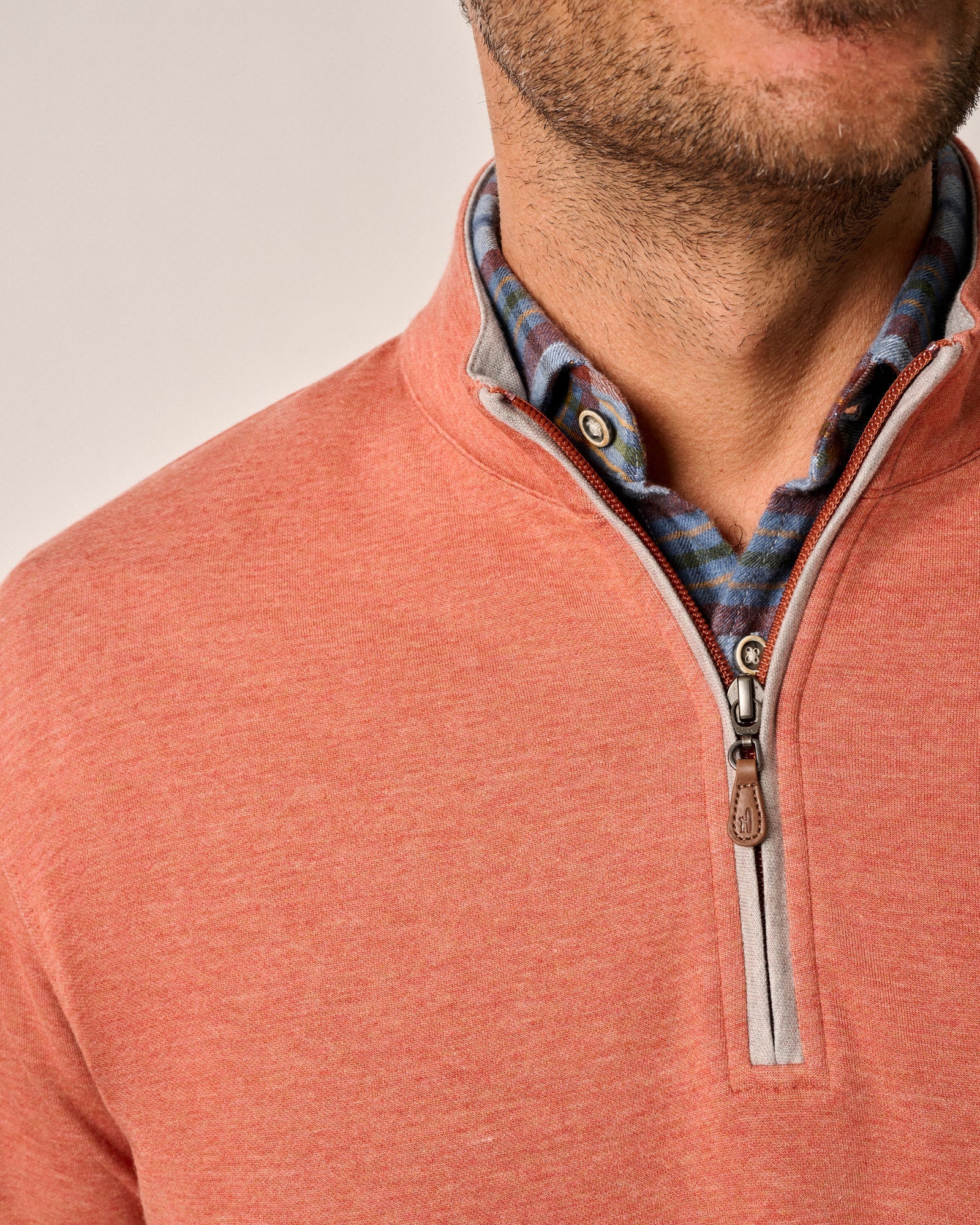 Johnnie O - Sully Quarter Zip - JMKO1460 - Bombay - Maya - Creole