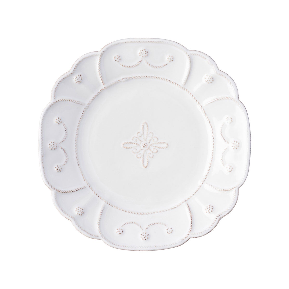 Juliska - Jardins du Monde - Salad/Dessert Plate -Whitewash