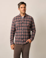 Johnnie O - Jimmy Stretch Flannel Lodge Shirt - Creole