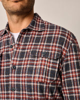 Johnnie O - Jimmy Stretch Flannel Lodge Shirt - Creole