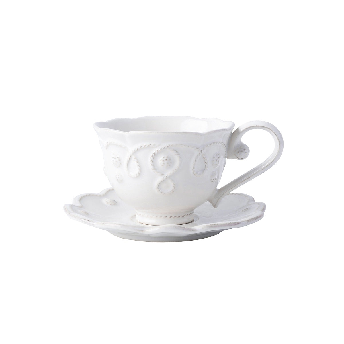 Juliska - Jardins du Monde -   Teacup - Whitewash