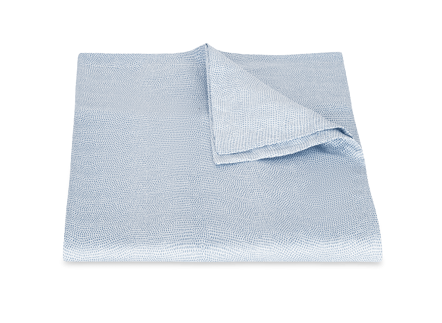 Matouk- Jasper Full/ Queen Duvet Cover- Hazy Blue