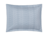 Matouk- Jasper Standard Sham- Hazy Blue