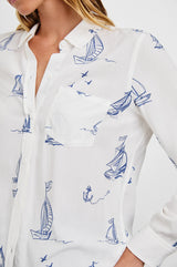 Rails Kathryn Shirts Sailboats