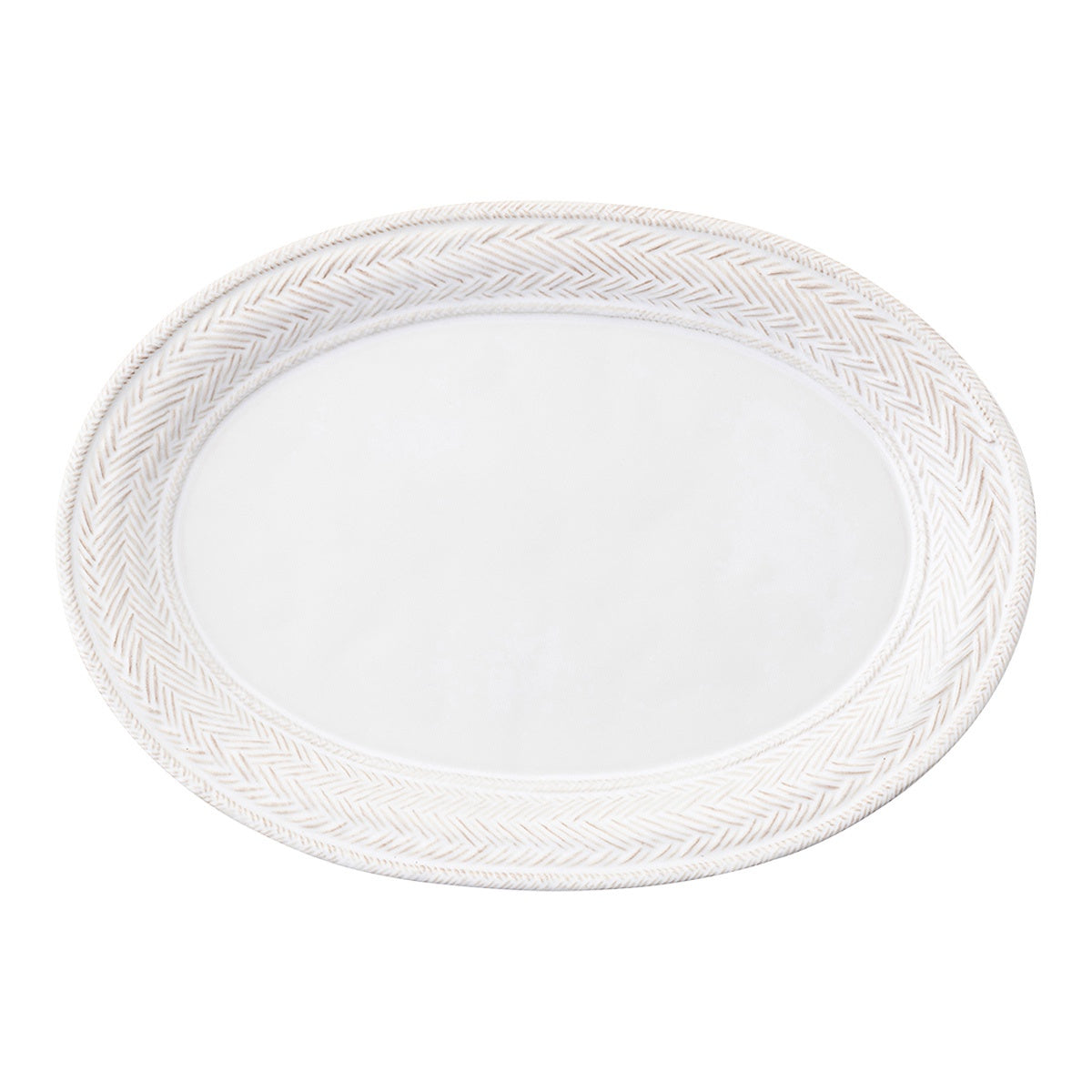 Juliska - Le Panier - 17" Platter - Whitewash