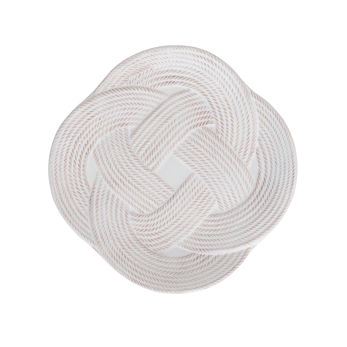 Juliska - Le Panier - Mystic Knot Dessert/Salad Plate - Whitewash