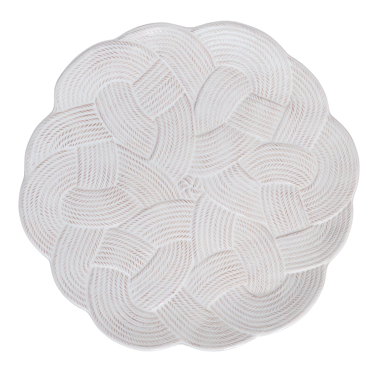 Juliska - Le Panier - Mystic Knot Charger/Platter - Whitewash
