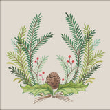 Hester & Cook - CHRISTMAS SPRIGS - Cocktail Napkin