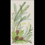 Hester & Cook - CHRISTMAS SPRIGS - Guest Napkin