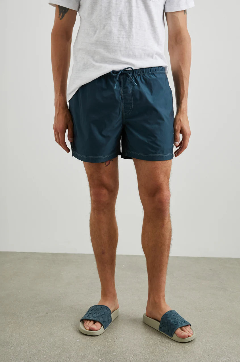 Rails - La Brea Swim Short - Dark Aegean