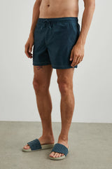 Rails - La Brea Swim Short - Dark Aegean