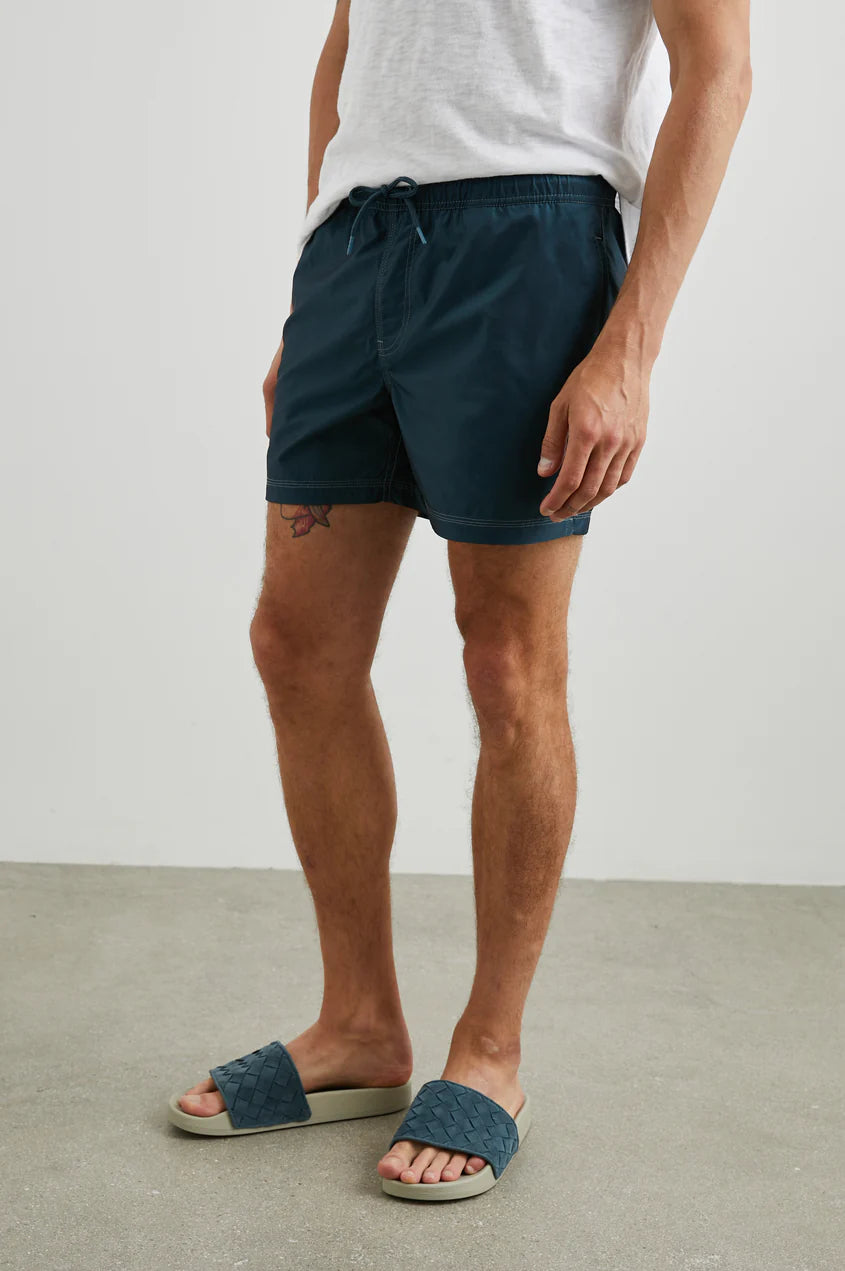 Rails - La Brea Swim Short - Dark Aegean