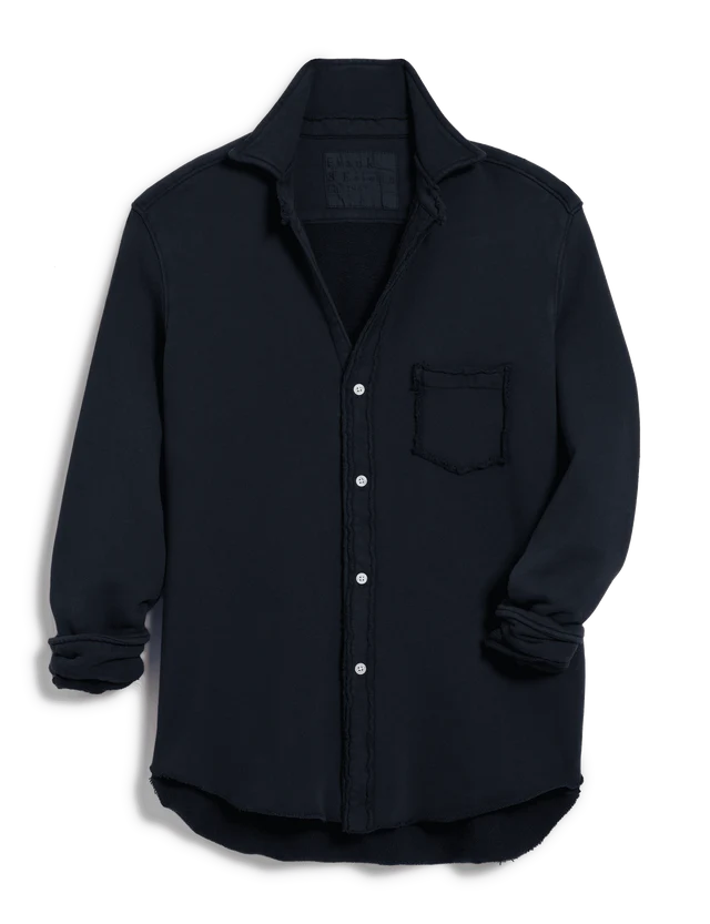 Frank & Eileen - Eileen Sweatshirt Button Up - British Royal Navy