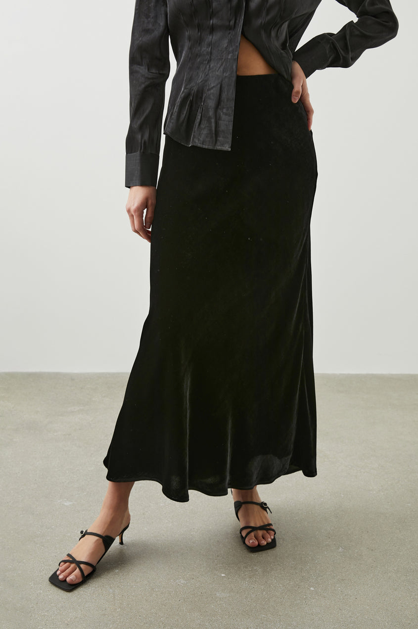 Rails - Leia Skirt - Black Velvet