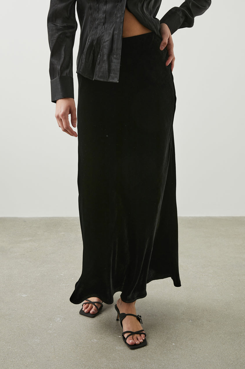 Rails - Leia Skirt - Black Velvet