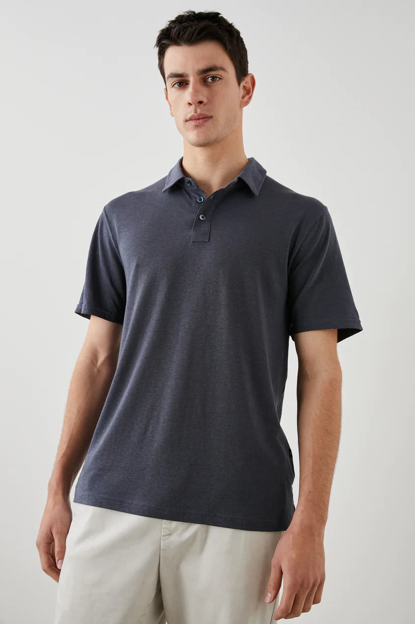 Rails - Levant Polo Shirt - Wraith