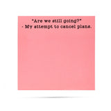 Ellembee Gift Sticky Cancel Plans