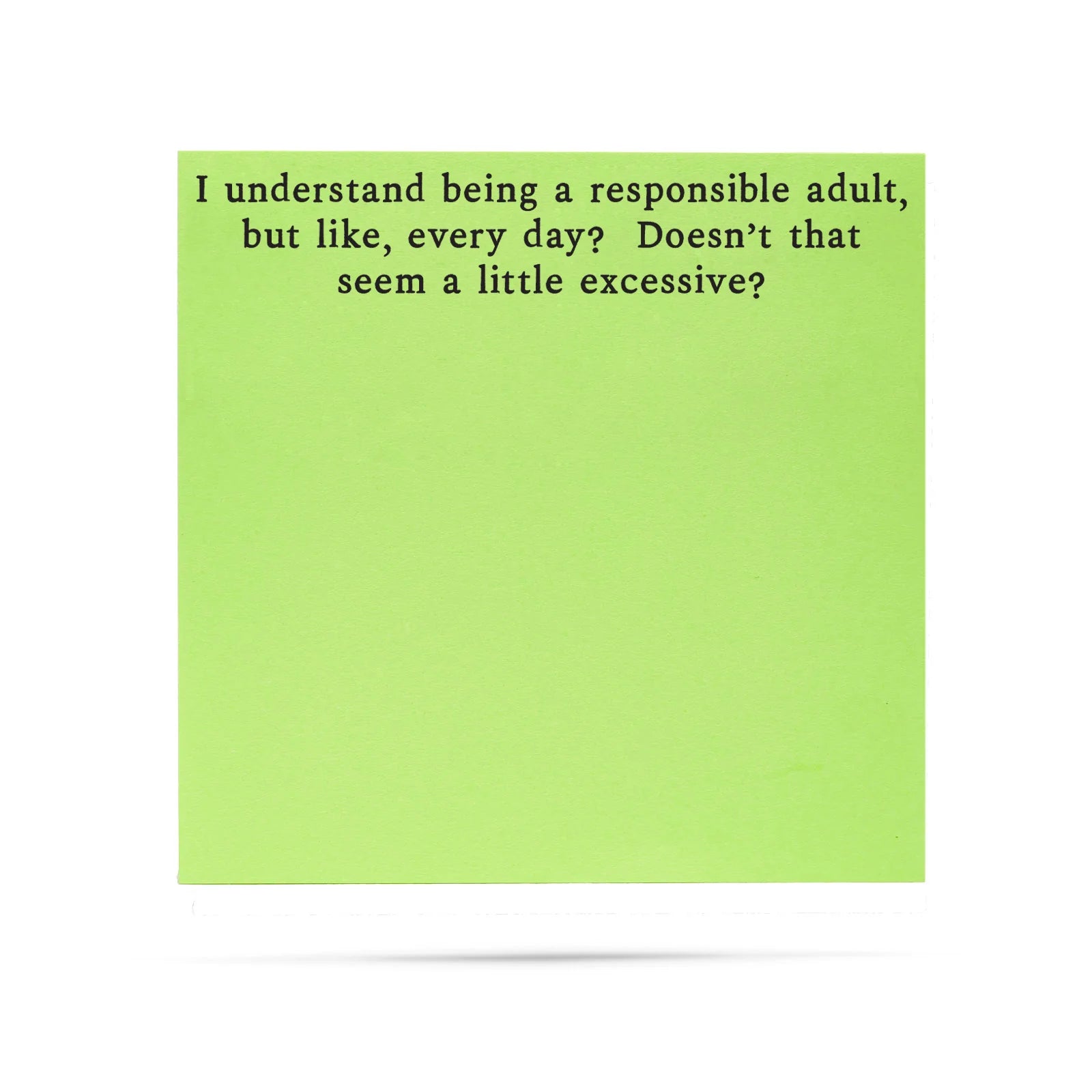 Ellembee Gift Sticky Responsible Adult