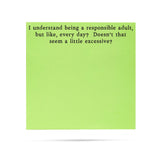 Ellembee Gift Sticky Responsible Adult
