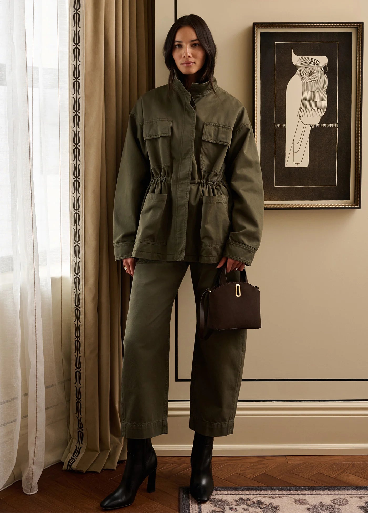 Favorite Daughter- The Major Pant- Army