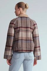 Cara Cara- Andrew Jacket- Pima Plaid Tan