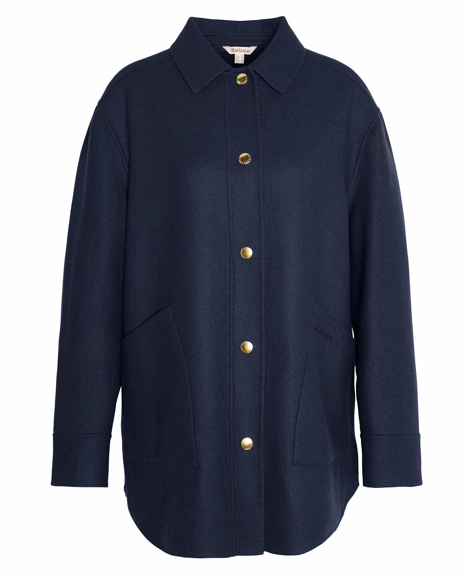 Barbour - Reighton Wool Blend Overshirt - Navy