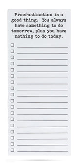 Ellembee Gift Procrastination list pad