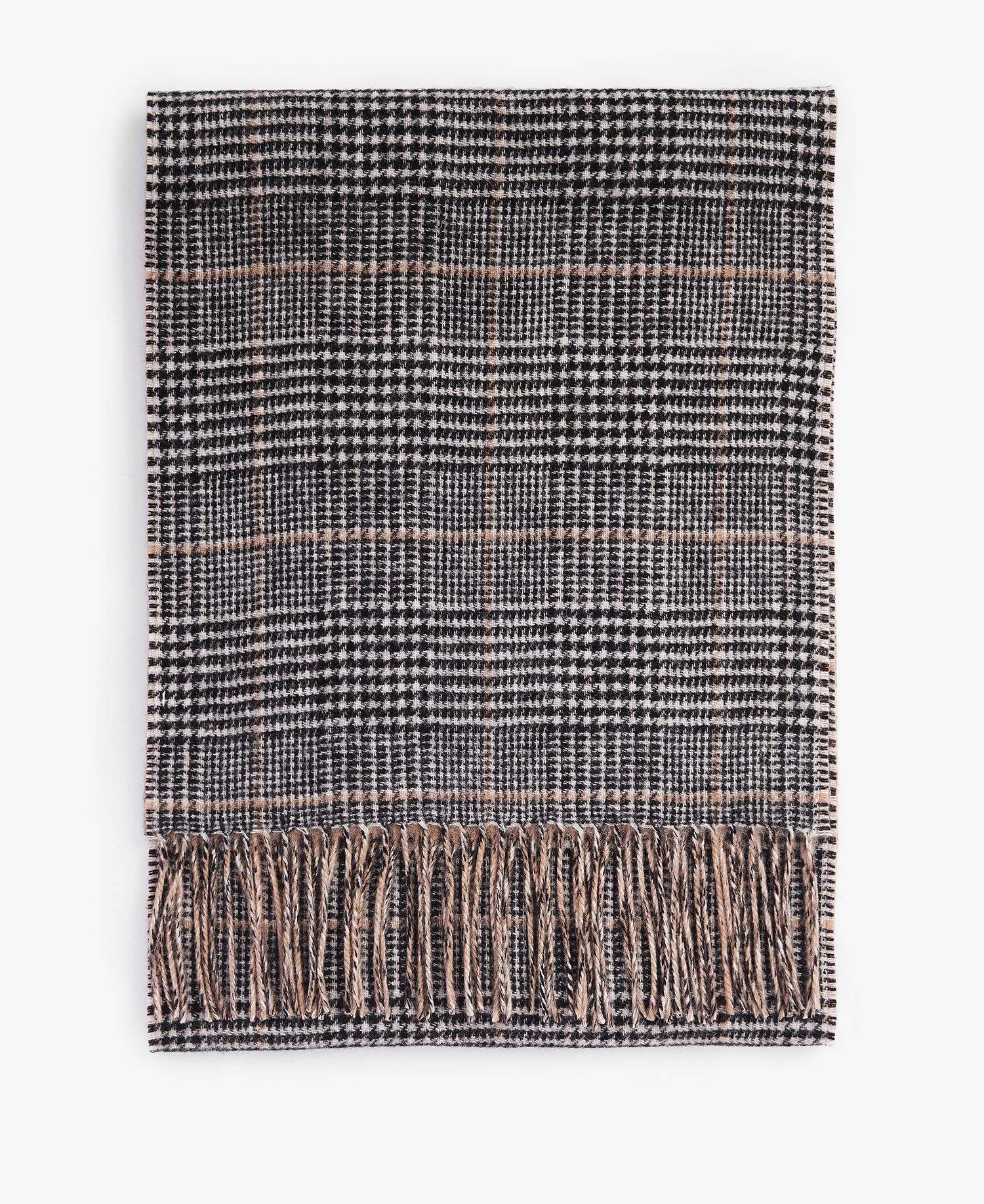 Barbour - Noelle Reversible Check Scarf - Camel