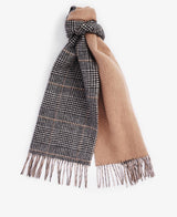 Barbour - Noelle Reversible Check Scarf - Camel