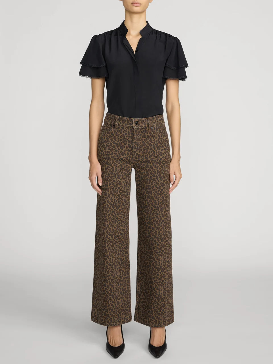 Frame- Le Slim Palazzo- Leopard