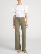 FRAME - Le Slim Palazzo Modernist Pocket - Grasshopper