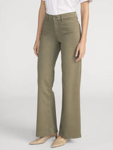 FRAME - Le Slim Palazzo Modernist Pocket - Grasshopper