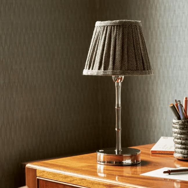 Addison Ross- Round Lamp Shade- Herringbone