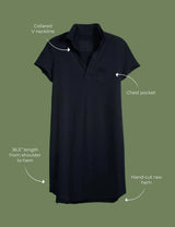 Frank & Eileen Lauren Polo Dress Kelly green