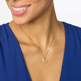 Julie Vos - Luna Delicate Necklace - Cubic Zirconia