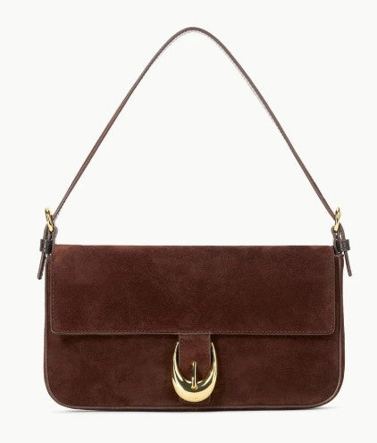 Staud Harlow Shoulder Bag - Mahogany