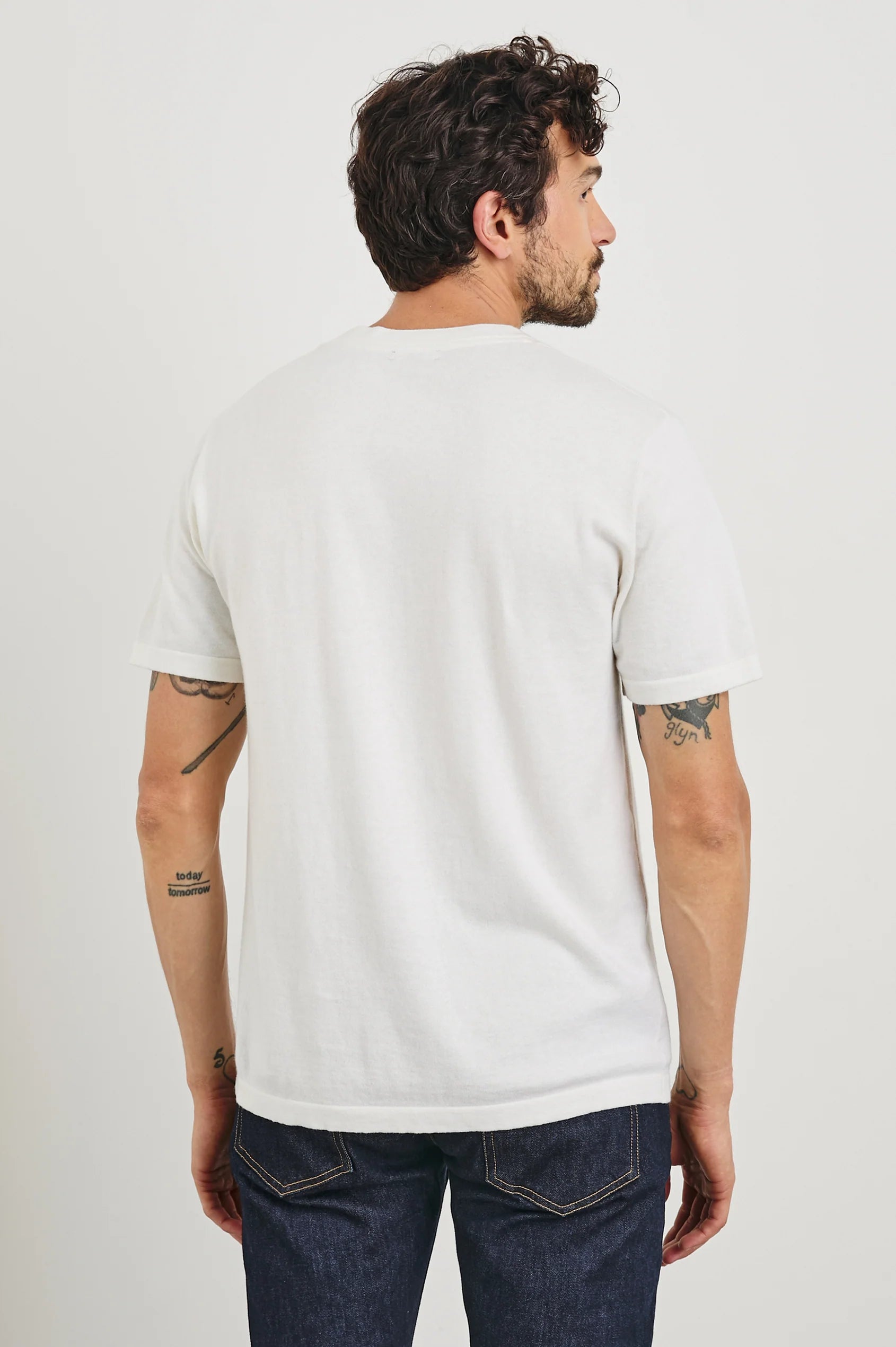 Rails- Mason Cotton Cashmere T Shirt- Cream