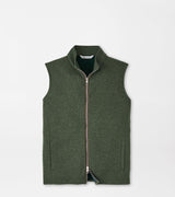 Peter Millar - Crown Sweater Fleece Vest - Dark Olive