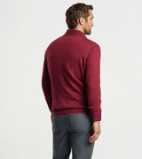 Peter Millar - Autumn Crest Quarter-Zip -Celosia Red