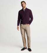 Peter Millar - Autumn Crest Quarter-Zip - Dark Plum