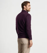 Peter Millar - Autumn Crest Quarter-Zip - Dark Plum