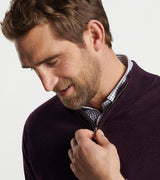 Peter Millar - Autumn Crest Quarter-Zip - Dark Plum