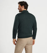 Peter Millar - Autumn Crest Suede Trim Quarter-Zip - MF24S03