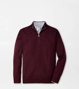 Peter Millar - Autumn Crest Suede Trim Quarter-Zip - MF24S03