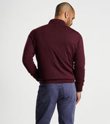 Peter Millar - Autumn Crest Suede Trim Quarter-Zip - MF24S03