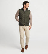 Peter Millar - Essex Vest - Dark Olive