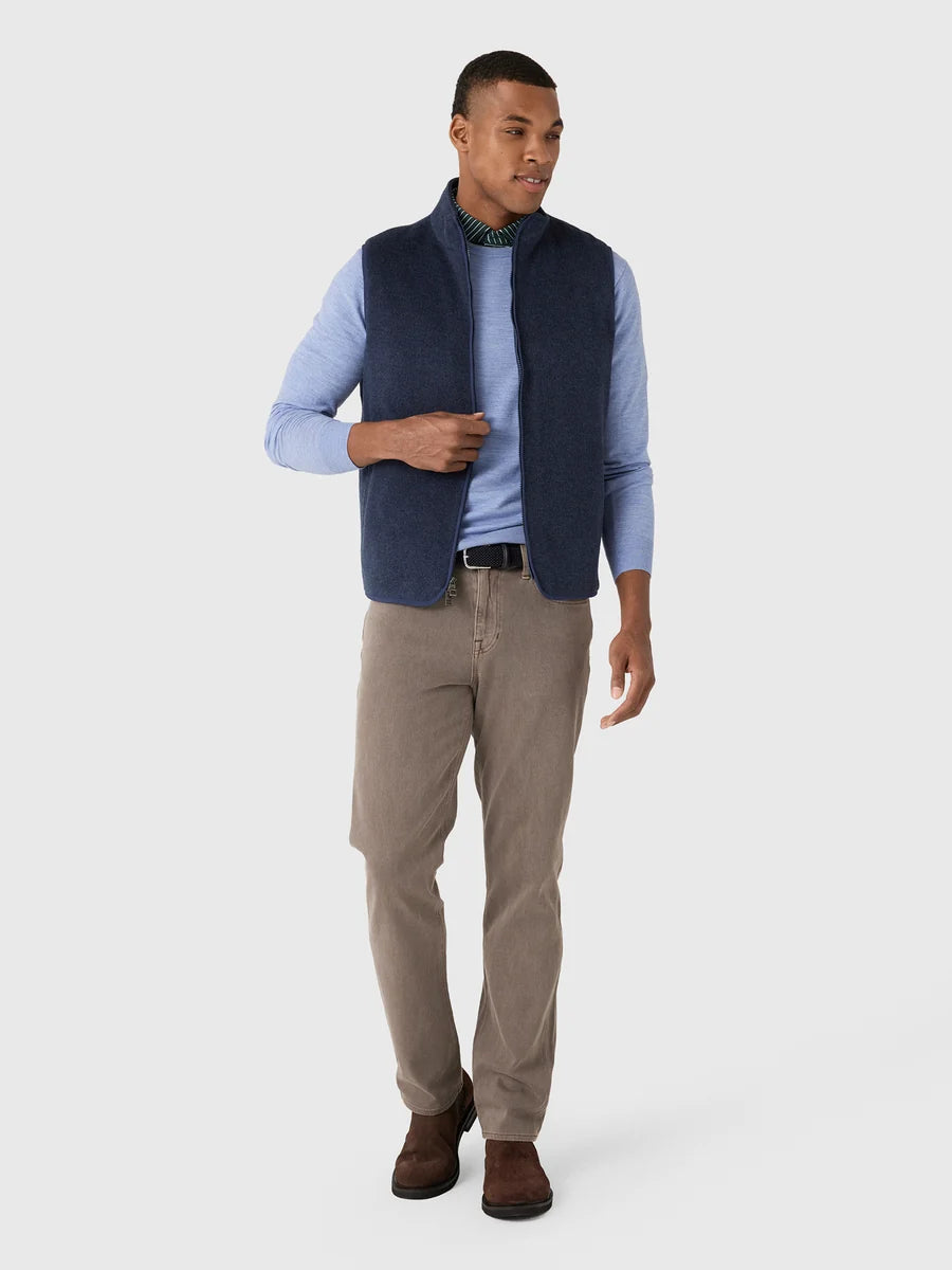Peter Millar - Crown Flex Merino Vest - Atlantic Blue