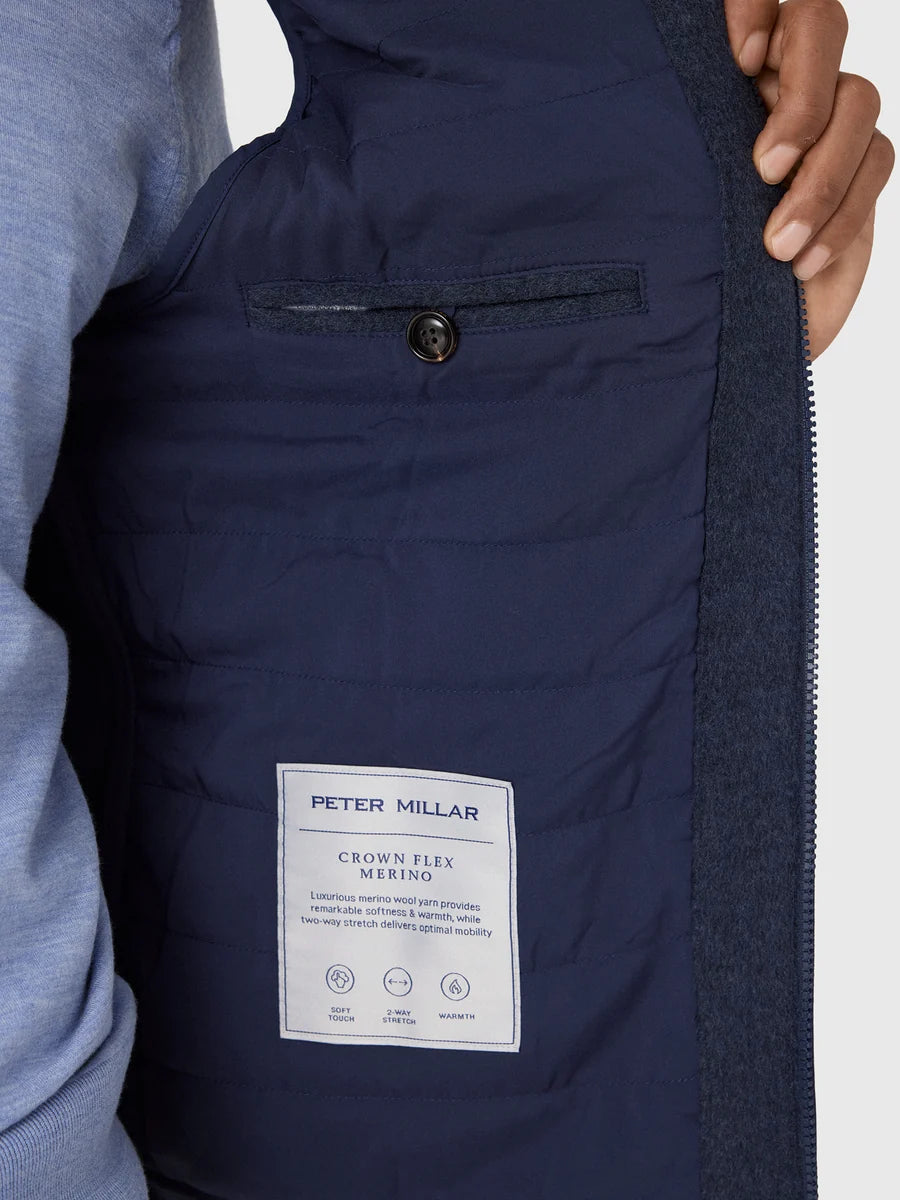 Peter Millar - Crown Flex Merino Vest - Atlantic Blue
