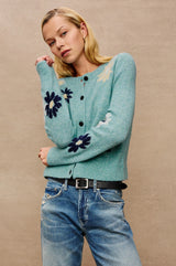 Rails - MIllie Cardigan Heather Teal