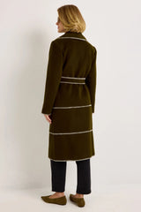 Marie Oliver- Chloe Coat- Juniper Green